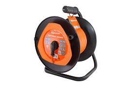 Удлинитель силовой УК10-001 TDM (штепс. гнездо/30м ПВС 2х1,0) от поставщика КабельСпецСтрой