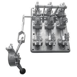 Разъединитель РПС-4 400А левый привод, без ППН PROxima rps-400l EKF от поставщика КабельСпецСтрой