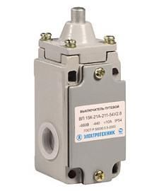 ВП 15К-21Б-211-54 У2.3, толкатель, полумгновенный, IP54, выключатель путевой (ЭТ) ET004425 от поставщика КабельСпецСтрой