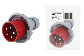 Вилка кабельная силовая IP67 32А 3Р+РЕ+N 380В SQ0611-0024 TDM от поставщика КабельСпецСтрой