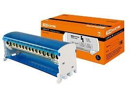 Шина «N» нулевая на DIN-рейку в корпусе 2х15групп SQ0801-0008 TDM от поставщика КабельСпецСтрой