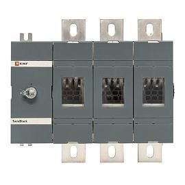 Рубильник 1600A 3P без рукоятки управления TwinBlock EKF PROxima tb-s-1600-3p от поставщика КабельСпецСтрой
