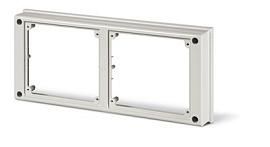 DKC DIS6741200 Крышка 150х328х45 на 2 поста с основанием 136х125 мм от поставщика КабельСпецСтрой