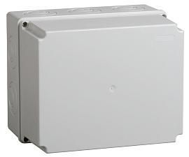Коробка КМ41274 распаячная для о/п 240х195х165 мм IP55 (RAL7035, кабельные вводы 5 шт) от поставщика КабельСпецСтрой