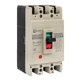 Выключатель автоматический ВА-99М 63/20А 3P 25кА трехполюсный mccb99-63-20m EKF от поставщика КабельСпецСтрой Выключатель автоматический ВА-99М 63/20А 3P 25кА трехполюсный mccb99-63-20m EKF от поставщика КабельСпецСтрой