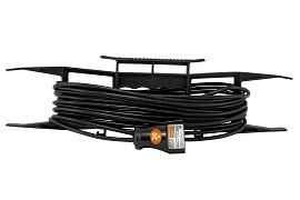 Удлинитель-шнур на рамке силовой народный ПВС 2200 Вт с/з, 20м, штепс. гнездо от поставщика КабельСпецСтрой