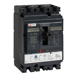 Выключатель автоматический 40А 3П трехполюсный ВА-99C 36кА IP30 mccb99C-160-40 EKF от поставщика КабельСпецСтрой Выключатель автоматический 40А 3П трехполюсный ВА-99C 36кА IP30 mccb99C-160-40 EKF от поставщика КабельСпецСтрой