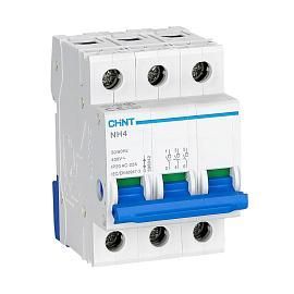 Выключатель нагрузки NH4 3P трехполюсный 32A 398043 CHINT от поставщика КабельСпецСтрой